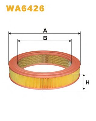 WIX FILTERS wa6426 -  Воздушный фильтр